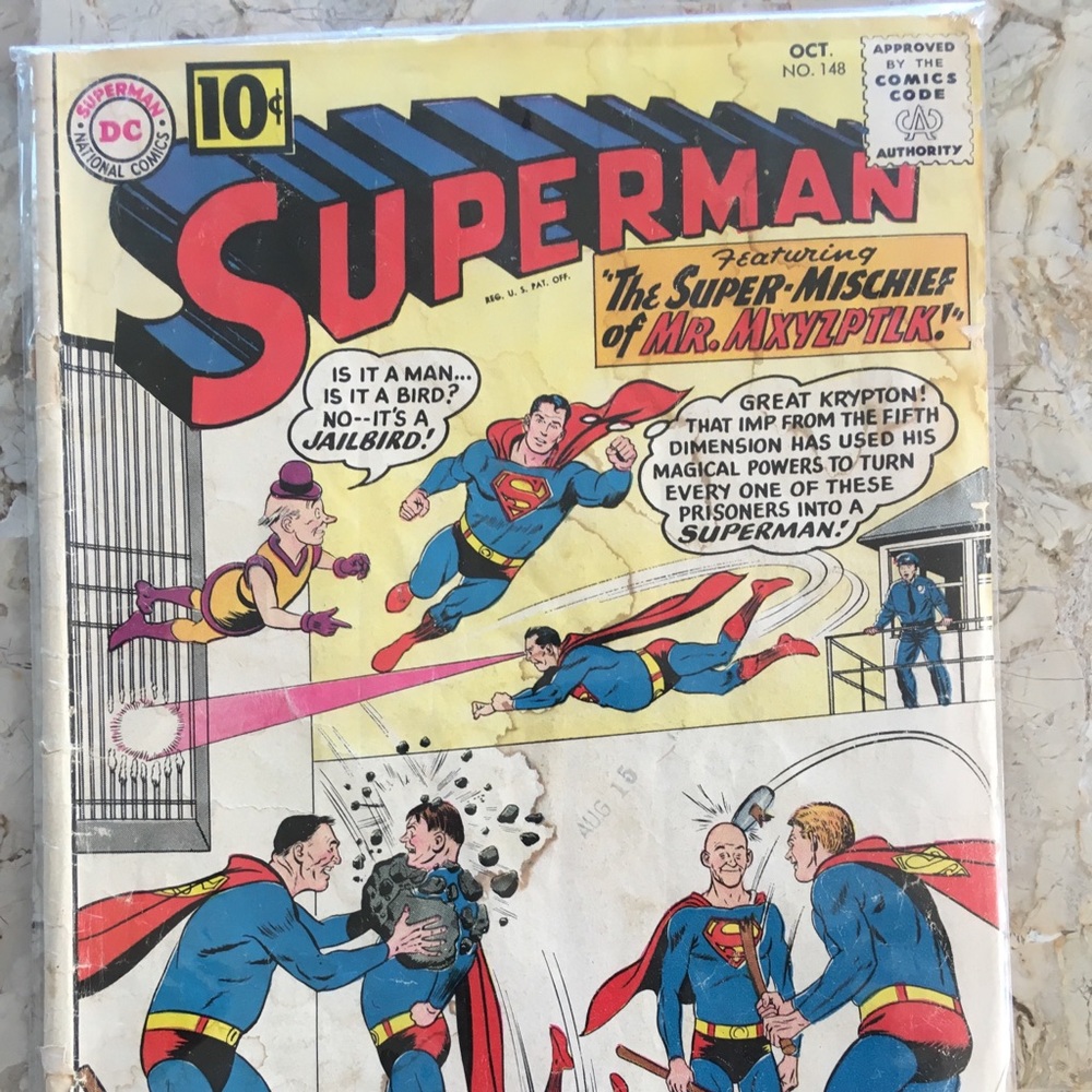 Superman # 148 1961 dc comics shipping free